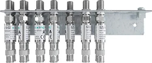 Axing QEW 13 06 jordningsvinkel fack för multiswitch SPU 13xx överspänningsskyddsutrustning potentiell utjämning metall 7611682006698
