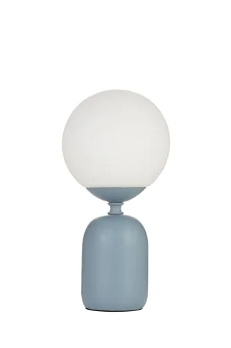 Pauleen Glowing Charm bordslampa, keramikfot blå 4000870483282