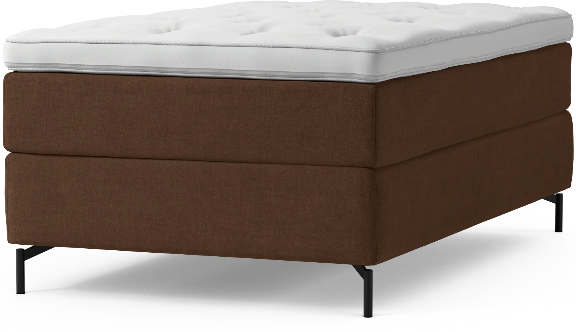 Delux Dream Kontinentalsäng, enkelsäng 120 cm med bäddmadrass och sängben 3f9sL