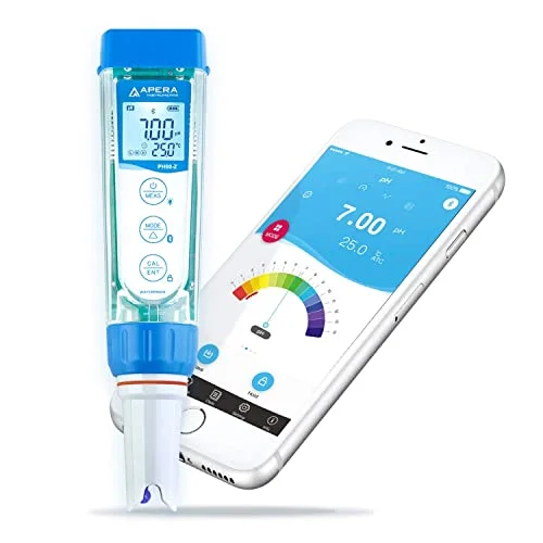 Apera Instruments PH60 Z Smart PH mätare (stöds av ZenTest Mobile App), AI3711 810214031024