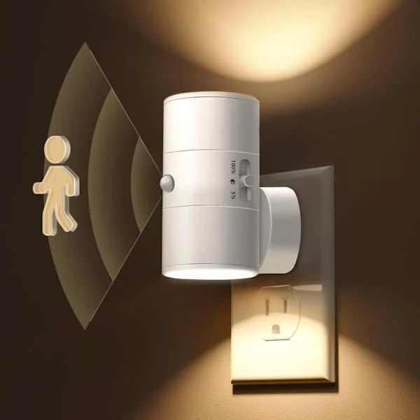 1/2 st moderna LED-nattlampor – Vägguttagsmontering – Varmvitt ljus – 0-100 Lumen dimbar – Rörelsesensor – För sovrum och hall vit 1ST white 1PCS Fy05-Fywsl-0017139 1/2 st moderna LED-nattlampor – Vägguttagsmontering – Varmvitt ljus – 0-100 Lumen dimbar – Rörelsesensor – För sovrum och hall vit 1ST white 1PCS Fy05-Fywsl-0017139