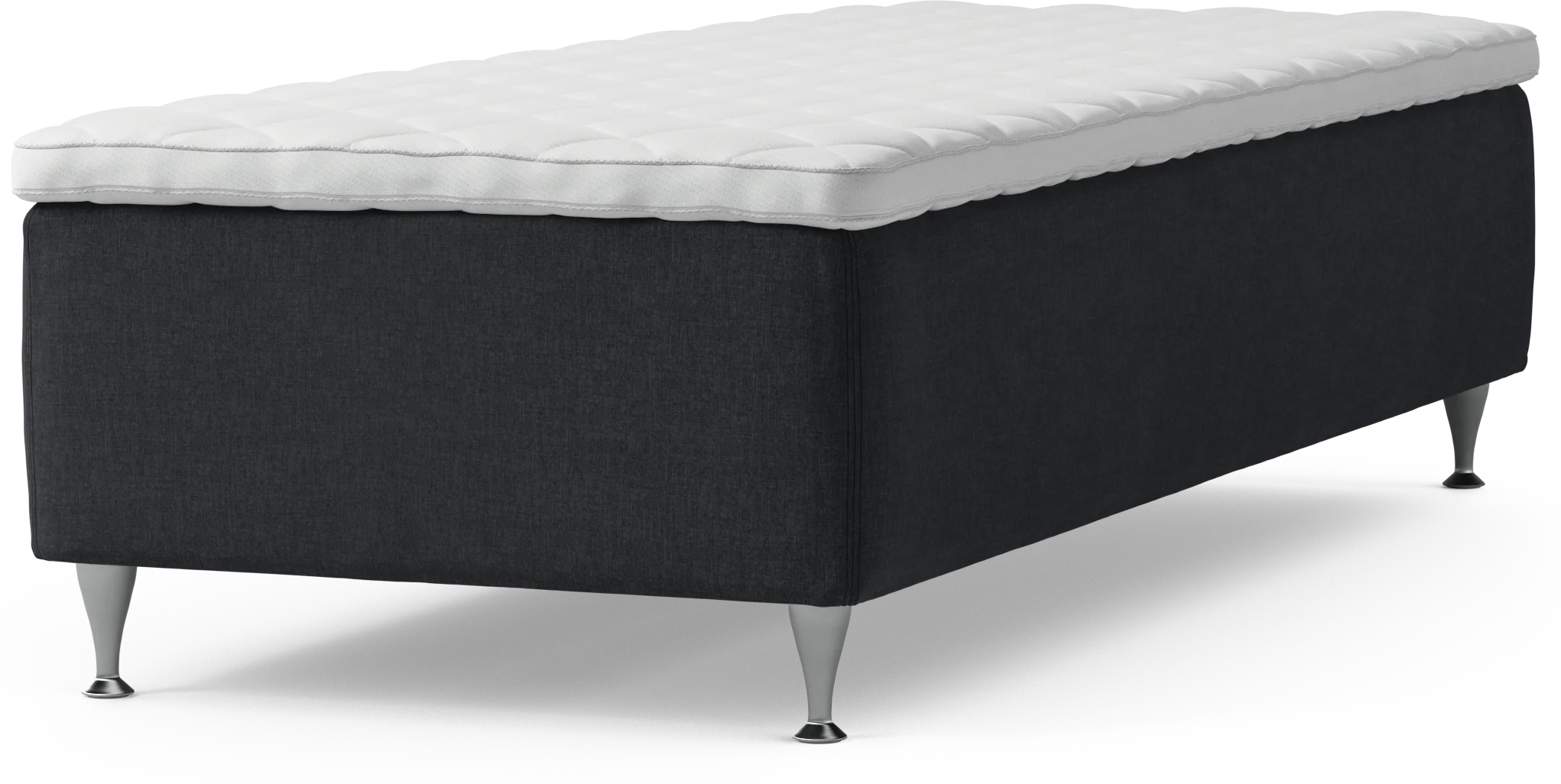 Delux Dream Ramsäng, enkelsäng med bäddmadrass och sängben wt42V