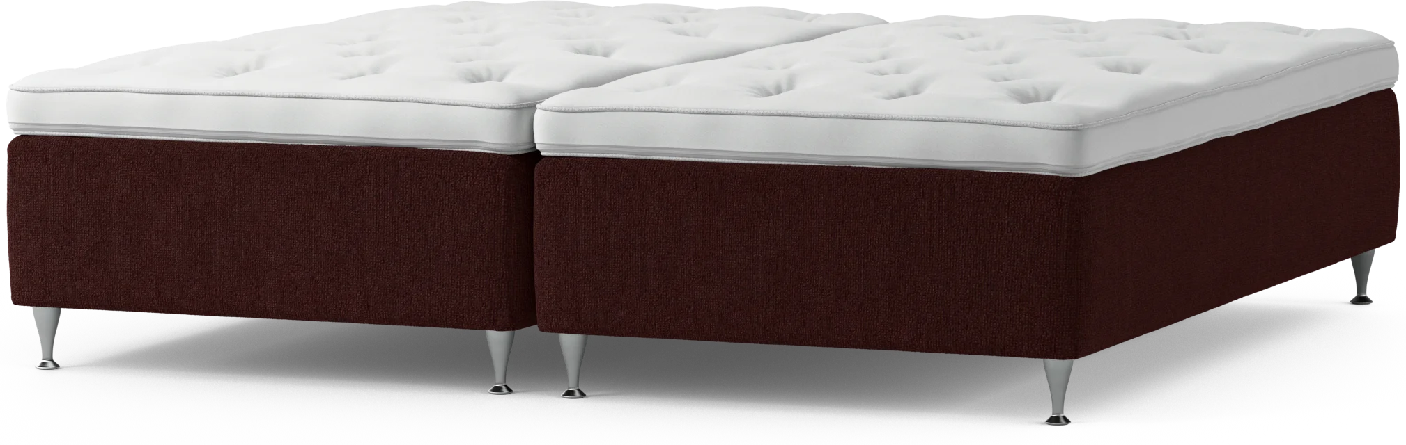 Delux Dream Ramsäng, dubbelsäng med bäddmadrass och sängben EnK4N