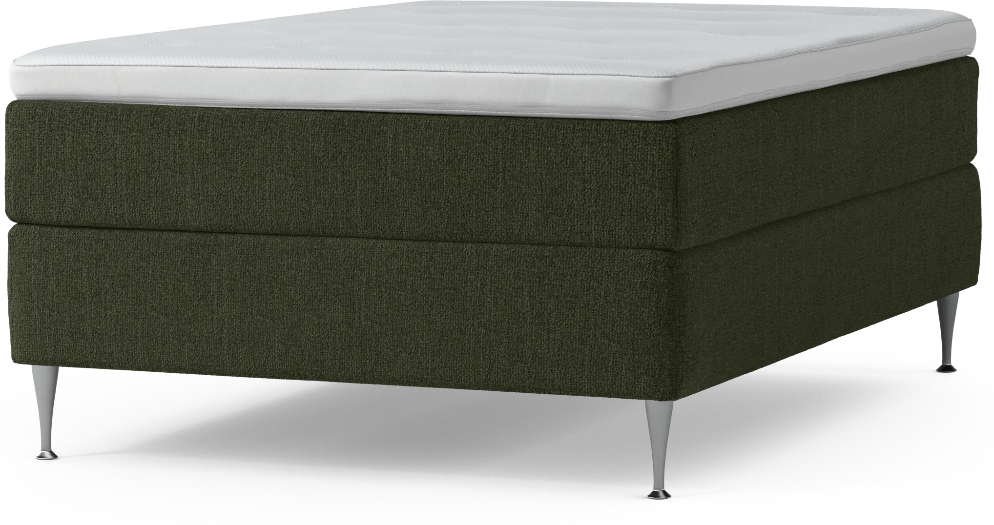 Delux Dream Kontinentalsäng, enkelsäng 140 cm med bäddmadrass och sängben pwSST