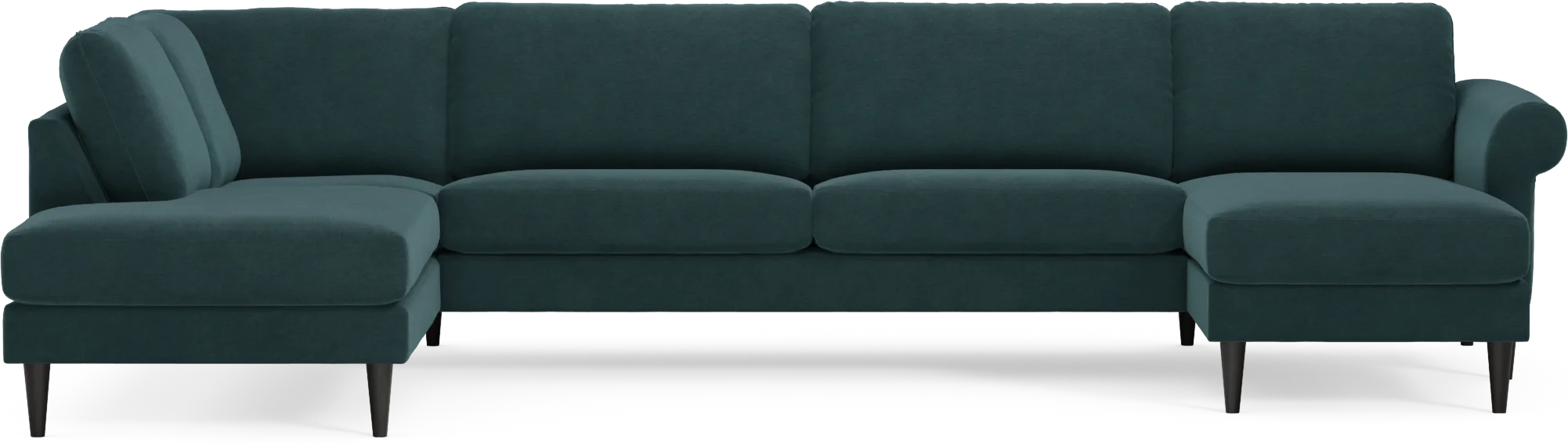 Bridge 3-sits soffa med divan vänster och schäslong höger XKXVn