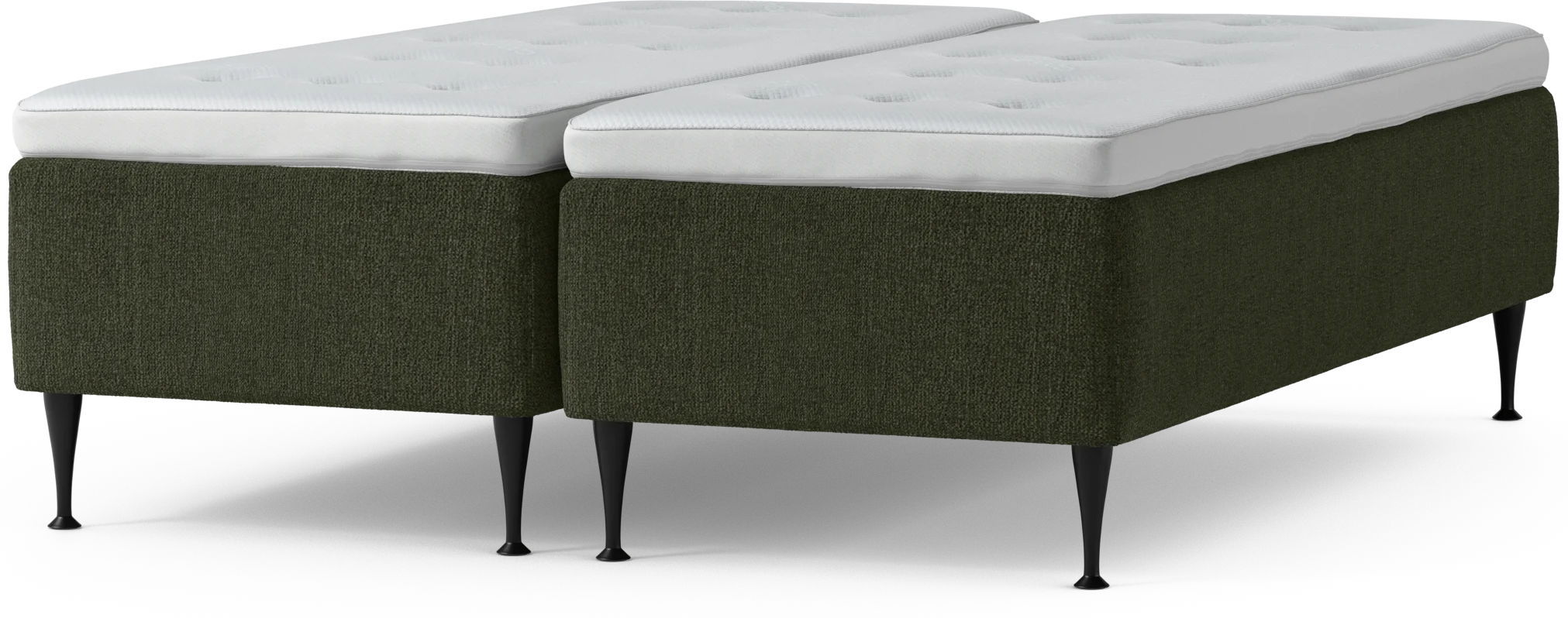 Delux Dream Ramsäng, dubbelsäng med bäddmadrass och sängben RT7XN