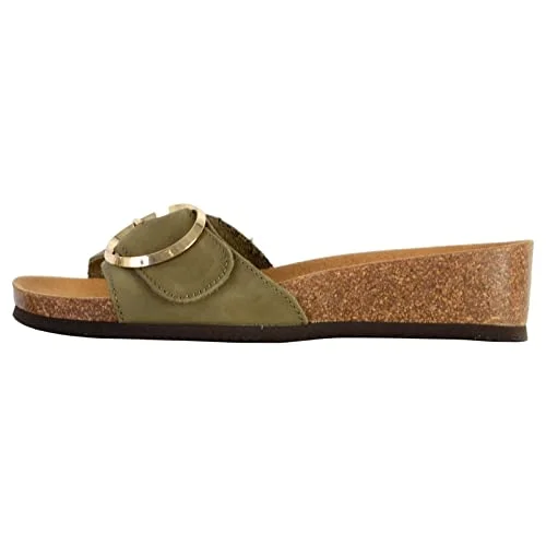 Scholl Amalfi Mule, Sandal Kvinna, Grön, 38 EU 8004373144820 Scholl Amalfi Mule, Sandal Kvinna, Grön, 38 EU 8004373144820