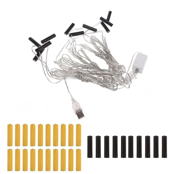1 set USB AAA Battery Eliminators Kit Ersättning för 4,5V och 3V AAA-batterier 4NB106465-10_LF 1 set USB AAA Battery Eliminators Kit Ersättning för 4,5V och 3V AAA-batterier 4NB106465-10_LF