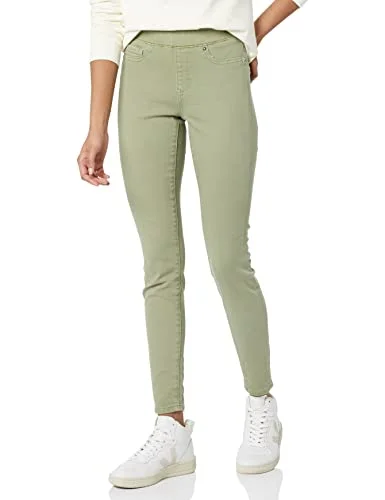 Amazon Essentials kvinnors stretch pull on jegging (finns i plusstorlek), ljus salviagrön, 20 lång 196433123895