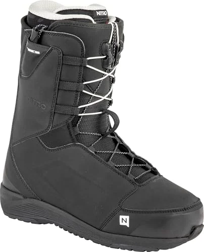 Nitro Herr Anthem TLS All Mountain Freeride Freestyle snabbsnörningssystem båt snowboardbåt, svart, MP 26,5 // EU 40 2/3 US 8,5 7630221858857