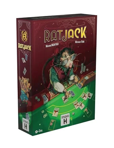 Studio H RATJACK Kärnan i Blackjack med moderna Twists! Från 10 år 2 till 4 spelare! 3616450014442