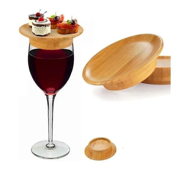 1/2/4/6 st Glas Charcuterie Topper, Bambu Glas Charcuterie Bräda Topper 6st 6pcs WL-F-ZJJ08286