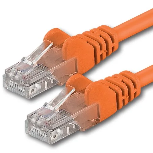 5m orange 1 stycke (PACK) CAT.6 CAT6 Ethernet LAN nätverkskabel 1000Mbit / s patchkabel 4250344856818