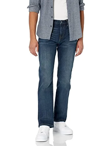 Amazon Essentials Herr Straight Fit Bootcut Jean, mörk tvätt, 42 B x 32 L 193548315221