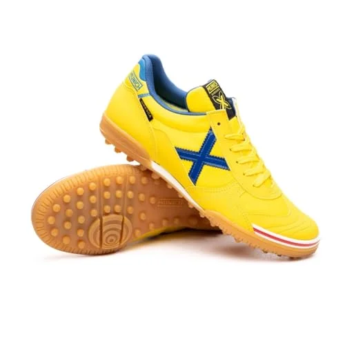 Munich GRESCA Genius 607, Fotbollsskor Rum Unisex Vuxen, Gul, 40 EU, EU 8434521183348