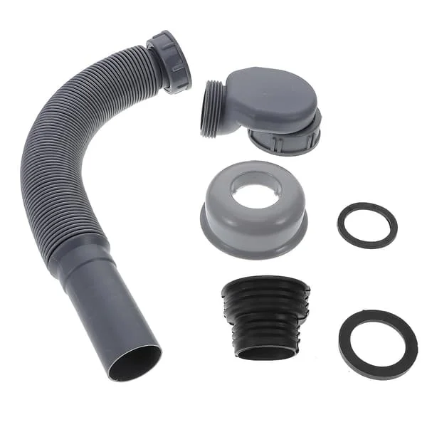 1 Set Anti-lukt Flexibel Avloppsrör Badrumshandfat Expansionsrör Handfat Förlängningsrör RD-138194 1 Set Anti-lukt Flexibel Avloppsrör Badrumshandfat Expansionsrör Handfat Förlängningsrör RD-138194