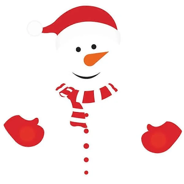1 Set Jul DIY Kylskåpsdekaler Avtagbara Kylskåpsdekaler med Snögubbsmönster gogo-662-4153 1 Set Jul DIY Kylskåpsdekaler Avtagbara Kylskåpsdekaler med Snögubbsmönster gogo-662-4153