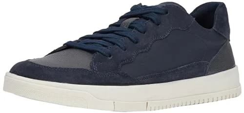 Geox Män U Segnale A sneakers, Navy, 43 EU 8056206321670