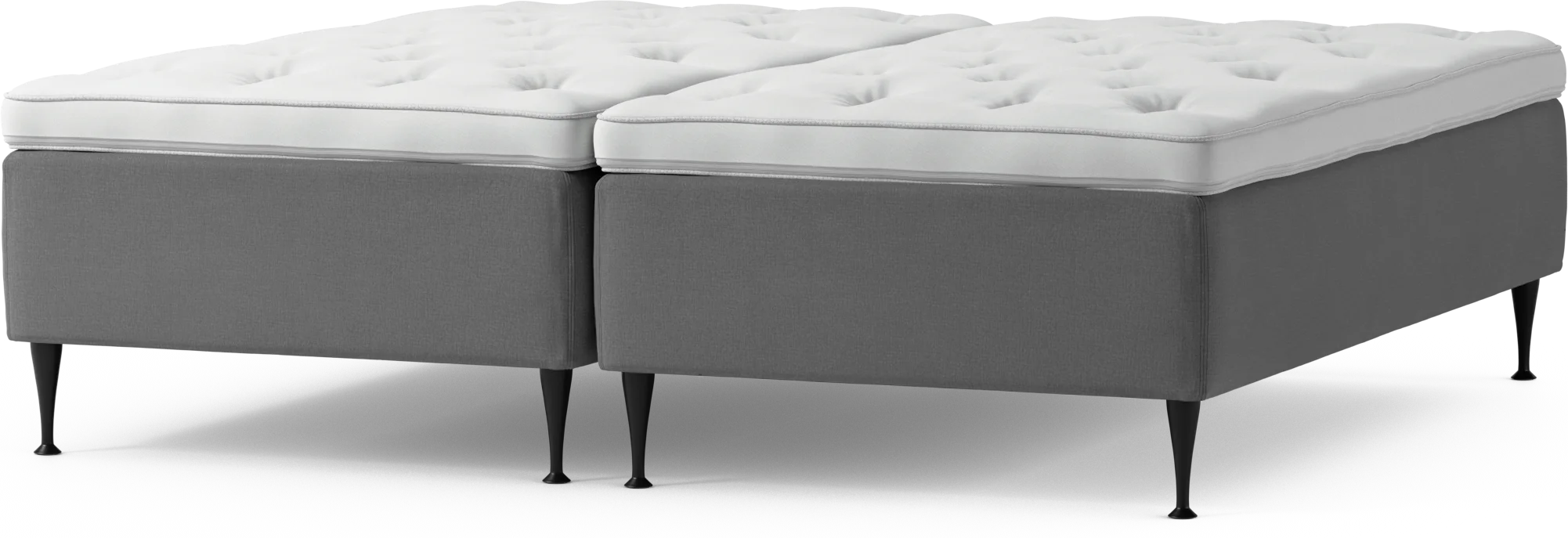 Delux Dream Ramsäng, dubbelsäng med bäddmadrass och sängben j3B2b