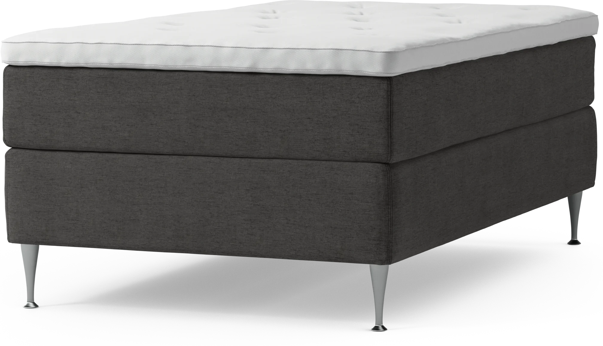 Delux Dream Kontinentalsäng, enkelsäng 120 cm med bäddmadrass och sängben cD0RE