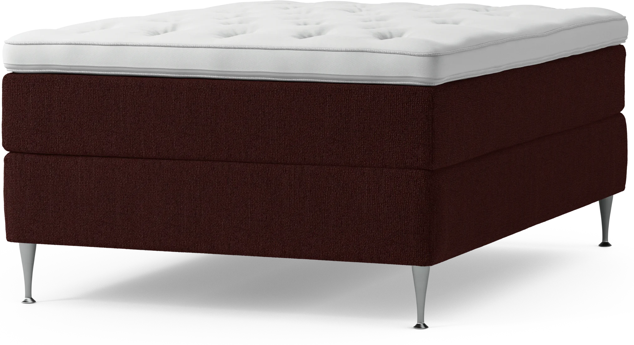 Delux Dream Kontinentalsäng, enkelsäng 140 cm med bäddmadrass och sängben q7Ydy