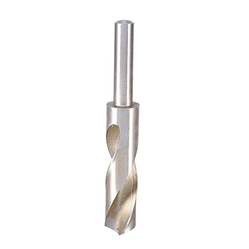 22mm spetsdiameter 4241 HSS höghastighetssmeder stål skruvborr 1/2"rakt skaftborrverktyg 741870413803