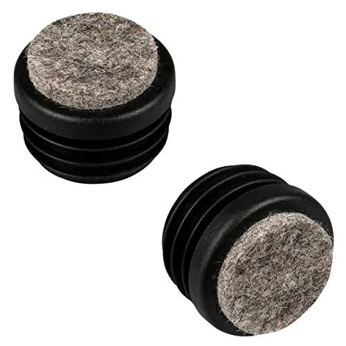 16 stycken runda rörpropp med svetsad filt, filtglidare, lamellpluggar, olika storlekar, möbeltassar, stolsbenskydd, skyddskåpor (ytter Ø: 15 mm, rörväggtjocklek: 1,52 mm) 4260639185097 16 stycken runda rörpropp med svetsad filt, filtglidare, lamellpluggar, olika storlekar, möbeltassar, stolsbenskydd, skyddskåpor (ytter Ø: 15 mm, rörväggtjocklek: 1,52 mm) 4260639185097