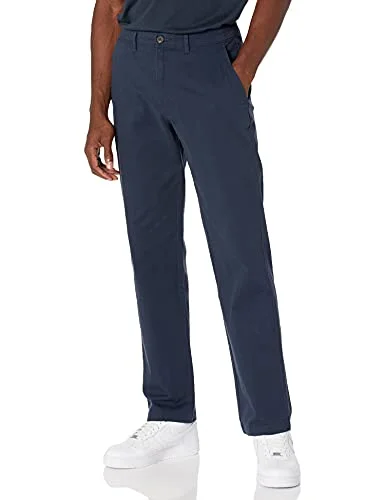 Amazon Essentials Herr Classic Fit Casual Stretch Chino Byxa, Marinblå, 33 B x 34 L 191770593165