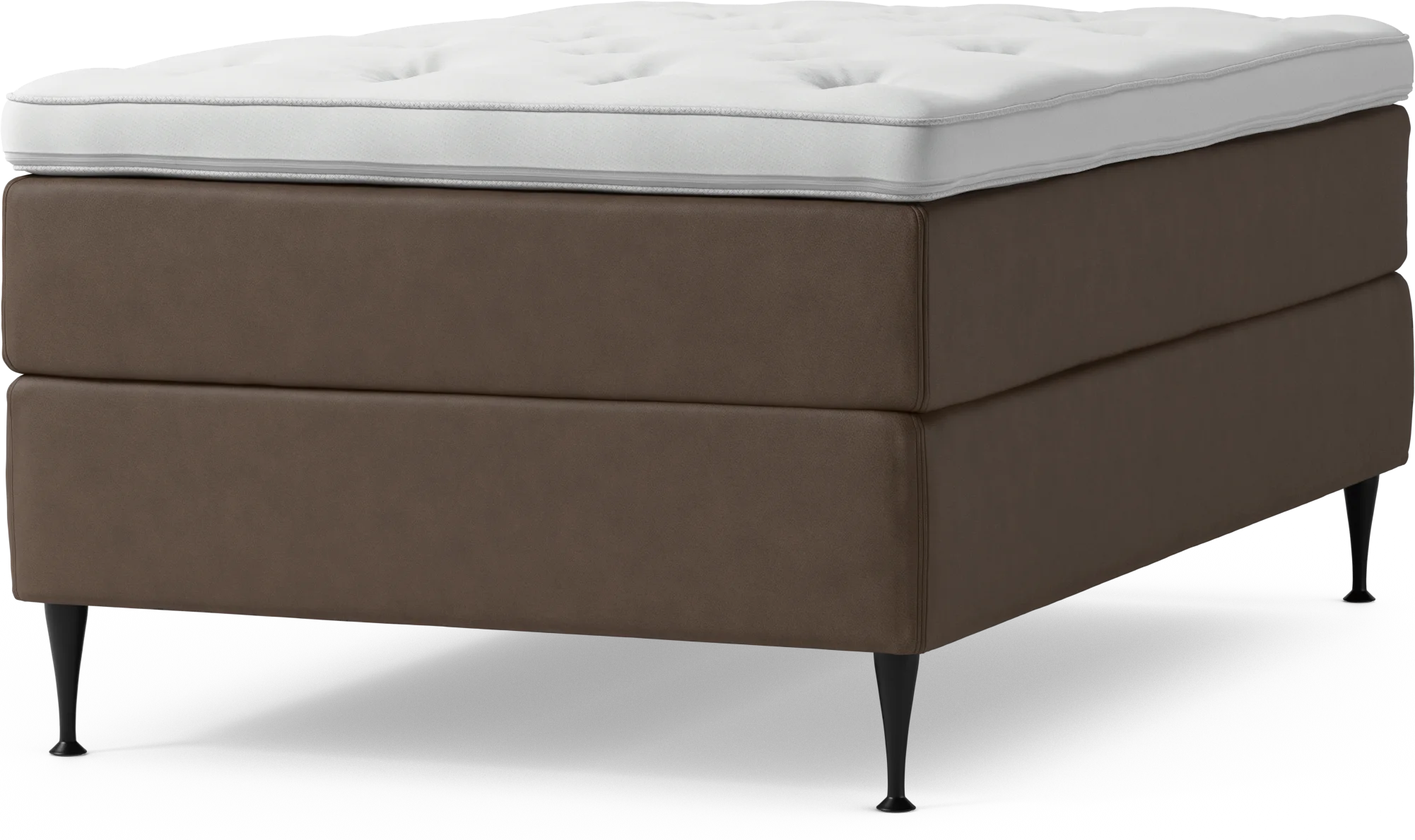 Delux Dream Kontinentalsäng, enkelsäng 120 cm med bäddmadrass och sängben zCAaH