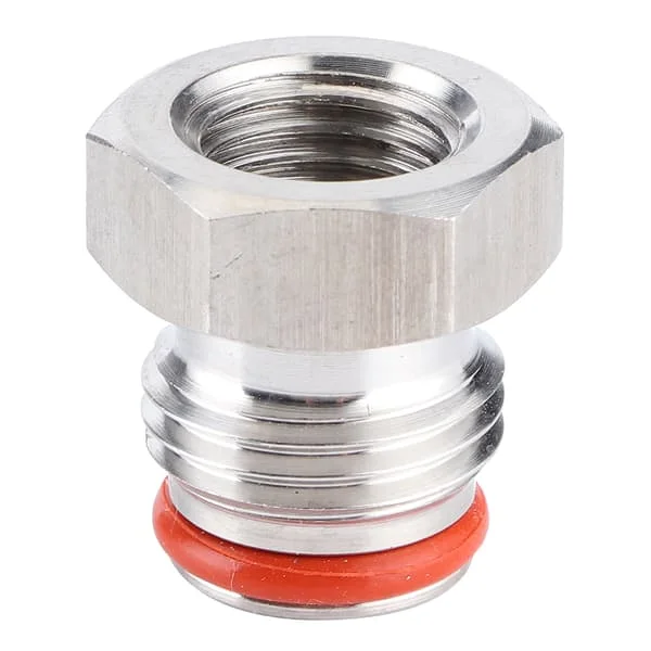 1/4in FFL x 19/32in-18 UNF Pluggadapteranslutning för hembryggd öltunnedelar Kegging Hardware YMTO26-0617-203847 1/4in FFL x 19/32in-18 UNF Pluggadapteranslutning för hembryggd öltunnedelar Kegging Hardware YMTO26-0617-203847