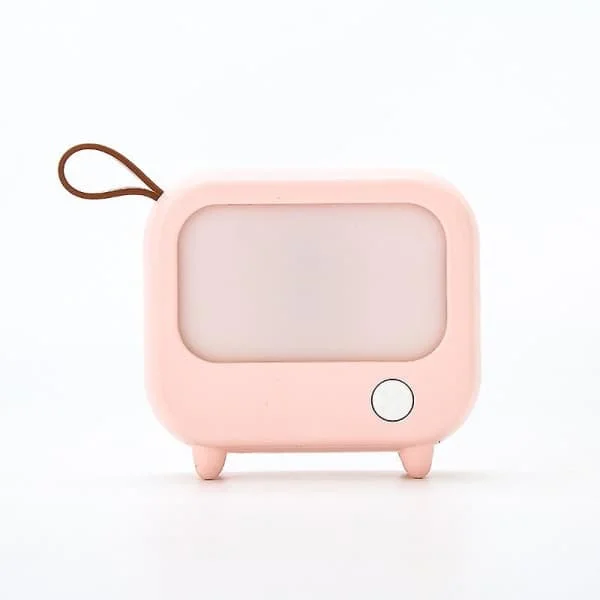 1-pack Kreativt Gör-det-själv Mini TV Nattlampa USB Sovrum Med Mjuk Sömn Varmt Ljus Atmosfär Lampa Retro Ornament Gåva (Rosa) Fy02-DT-WJQ01859 1-pack Kreativt Gör-det-själv Mini TV Nattlampa USB Sovrum Med Mjuk Sömn Varmt Ljus Atmosfär Lampa Retro Ornament Gåva (Rosa) Fy02-DT-WJQ01859