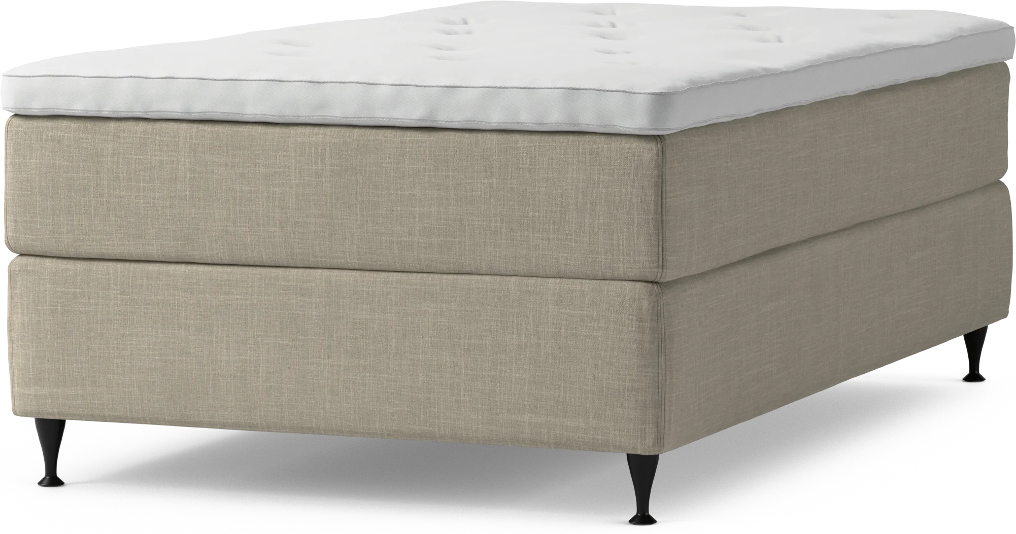 Delux Dream Kontinentalsäng, enkelsäng 120 cm med bäddmadrass och sängben umb0T