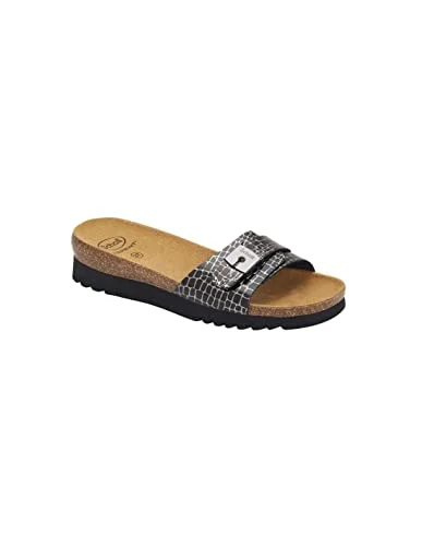 Scholl Ginni, Sandal Kvinna, Svart, 37 EU 8004373138737