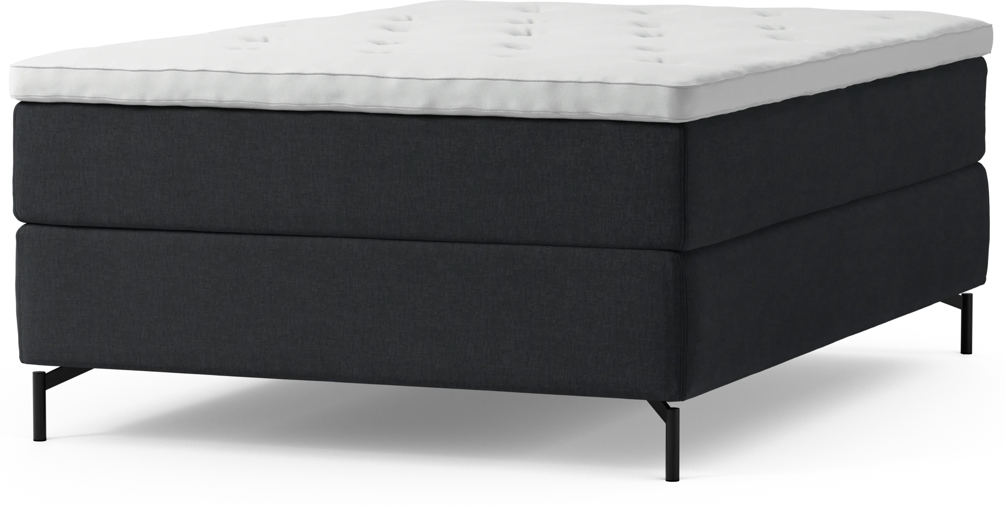 Delux Dream Kontinentalsäng, enkelsäng 140 cm med bäddmadrass och sängben lkCvI