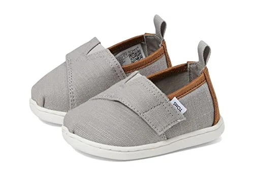 TOMS Unisex barn liten alpargata loafer platt, Drizzle Grå, 9 UK Child 195703314971