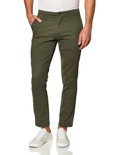 Amazon Essentials herr klassisk passform vardaglig stretch chinos byxa, oliv, 36 B x 28 L 191770594575