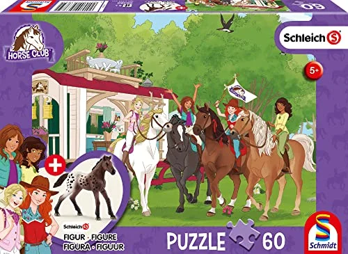 Schmidt CGS_56385 : Horse Club Meet (60pc) Puzzle, Multicolor 4001504563851 Schmidt CGS_56385 : Horse Club Meet (60pc) Puzzle, Multicolor 4001504563851