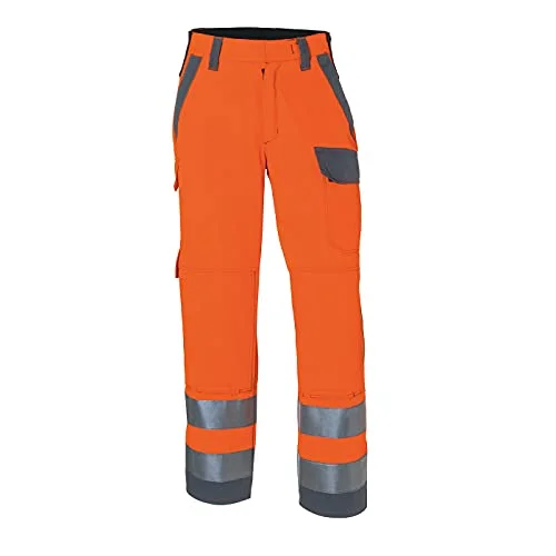 KÜBLER arbetskläder dambyxor, Warning Norange/antracit, 62 4053813446585