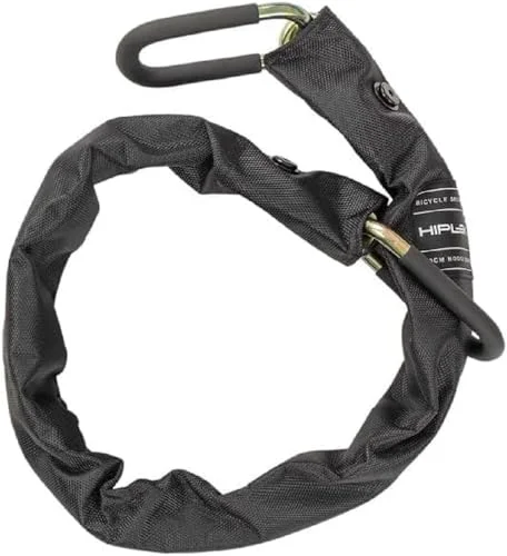 Hiplok X CHAIN, Överdragen kedja, Unisex, ALL BLACK, 110 cm låsomfång 5060277662078