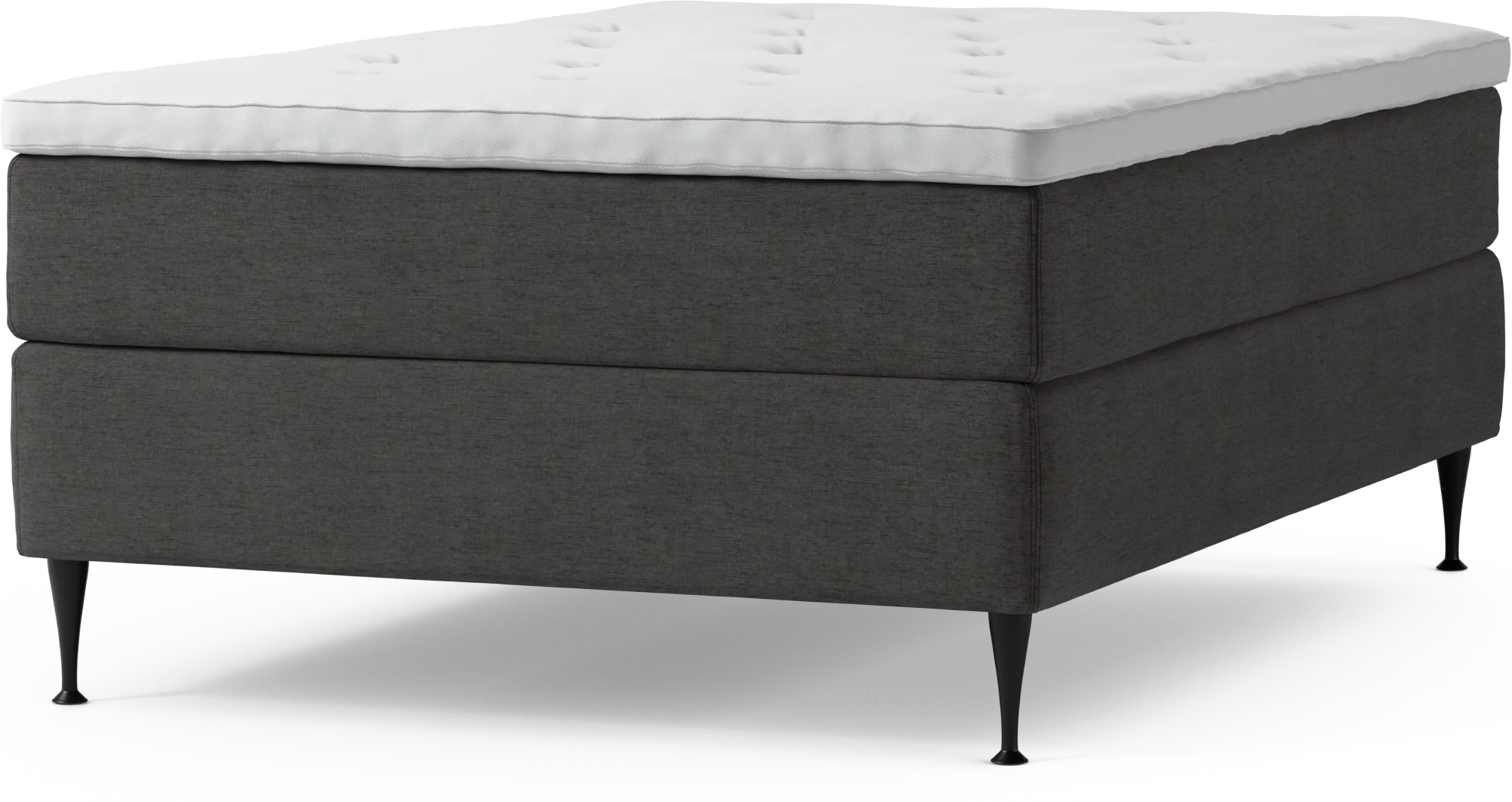 Delux Dream Kontinentalsäng, enkelsäng 140 cm med bäddmadrass och sängben luVPq