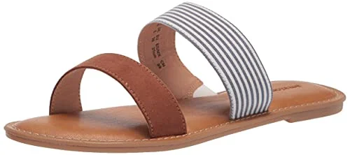 Amazon Essentials damsandaler med två band, öppet tåområde, ljusblå, storlek 45 840174928966