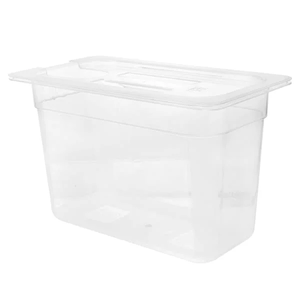 1 st 6L förvaringslåda förvaringsbehållare slow cooker behållare (transparent) (32,5X20CM, transparent) LGH-10586