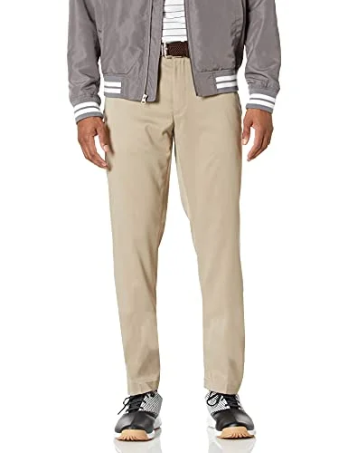 Amazon Essentials Slim Fit Stretch Golfbyxa för män, Kaki Brun, 34 B x 32 L 195111836935