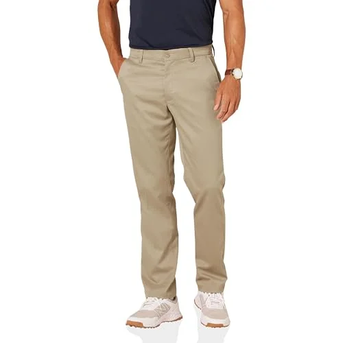 Amazon Essentials mäns rak passform stretchgolfbyxor, kaki brun, 36 B x 30 L 195111827759