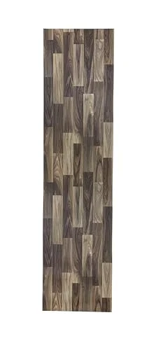 Tadi & Imperio1979 Vintage vinylmatta, mörkt trä fina lameller, 50 x 100 cm 8435721606538