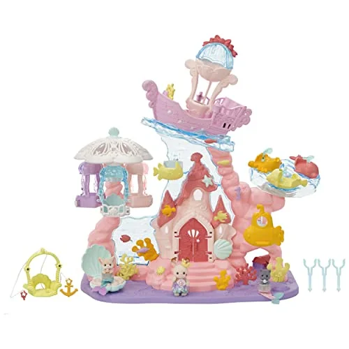 SYLVANIAN FAMILIES 5715 Sjöjungfruns slott Lekredskap för dockhus 5054131057155