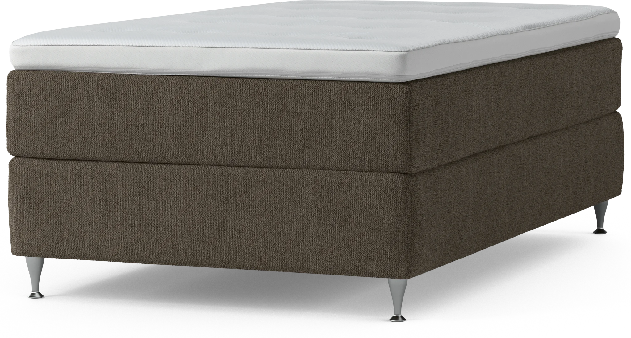 Delux Dream Kontinentalsäng, enkelsäng 120 cm med bäddmadrass och sängben F2VhB
