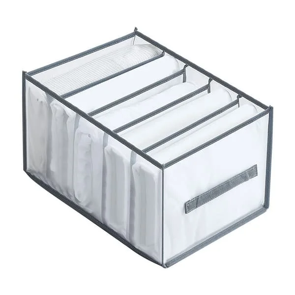 1-pack lådorganiserare för kläder, flerskiktsförvaring för kläder, kläddelare 2JX615-0091