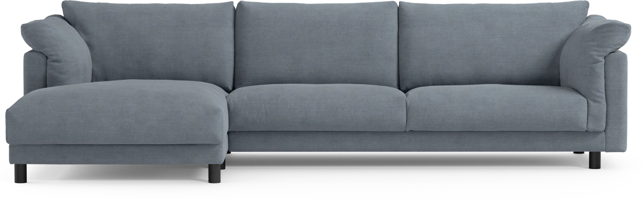 Cherrie 3-sits soffa med schäslong vänster, fast klädsel ZZD8c
