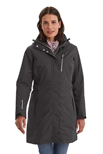 Killtec Alisi funktionell parka/utomhusparka/vinterparkas med dragkedja 4061393588786